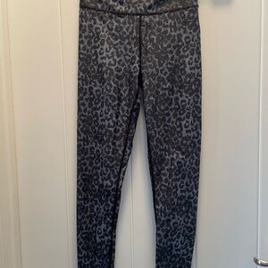 ZYIA Black Leopard Print Leggings